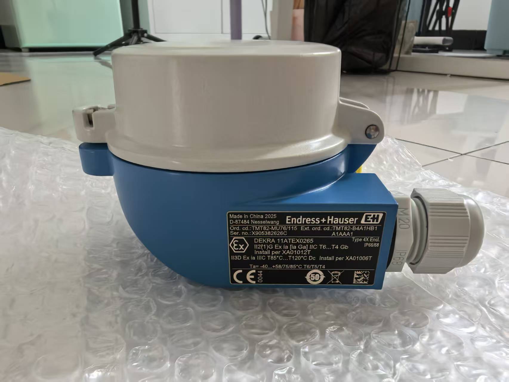 温度变送器TMT82-B4A1HB1A1AAA1+F1PAS2（0～200℃）